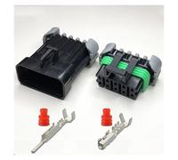 ANNBCDL 1 Set Sedan Sensore di Temperatura Spina 2/3/4/5/6/8/10 Spille Valvola a Farfalla Connettore Maschio e Femmina Presa Impermeabile Guaina(10p,5sets)