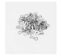 ANNBCDL 20/50/100/200/pz Morsettiera Rotonda DJ431-4B Terminali O-tipo Capicorda Pressati A Freddo Connettore Linguetta/Rame Cablaggio Naso(20PCS)