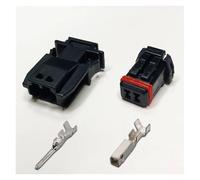 ANNBCDL 2p3p4p Auto Piccola Spina Impermeabile Sigillata Specchio Retrovisore Connettore Mx19002s51 Sensore Guaina Presa Maschio E Femmina(2p,5sets)