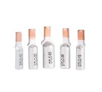 ANNBCDL 5/10PCS Terminale in alluminio di rame GTL DTL DTLC GTLA GTLC Cavo Terminale a crimpare Connettore a filo Capocorda in metallo Interruttore(DTLC Series,10PCS_16MM2)