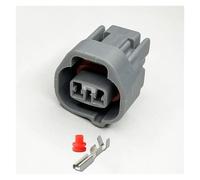 ANNBCDL 5 Set di connettori for sensore Temperatura Acqua a 2 Fori con terminali Pressostato Aria condizionata for Auto Connettore Maschio Femmina da mm(2P Female-B,5 Sets)