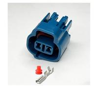 ANNBCDL 5 Set di connettori for sensore Temperatura Acqua a 2 Fori con terminali Pressostato Aria condizionata for Auto Connettore Maschio Femmina da mm(2P Female-C,1 Set)