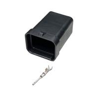 ANNBCDL Connettore AMP 26Pin Spina for Saldatura ECU Impermeabile 3/4/7 Slot PCB con Curva Diritta elettrica Femmina o Maschio(26P Male,1 Set)