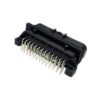 ANNBCDL Connettore AMP 26Pin Spina for Saldatura ECU Impermeabile 3/4/7 Slot PCB con Curva Diritta elettrica Femmina o Maschio(26P Curve-7 Slots,5 Sets)