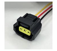 ANNBCDL Connettore del sensore di Posizione dell'acceleratore automobilistico Maschio Femmina con Cavo 2/3/4/6 Fori Spina della Pompa Carburante Benzina Lunghezza 15 cm(3P Female Line,1 Set)