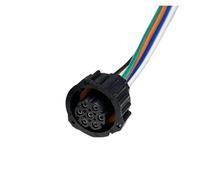 ANNBCDL Connettore del sensore di Temperatura da 2,5 mm Presa Forza della Trasmissione Rallentatore Idraulico Spina induttiva Pressostato con Cavo 15 cm(7P Female Wire,1 Sets)