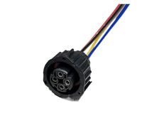 ANNBCDL Connettore del sensore di Temperatura da 2,5 mm Presa Forza della Trasmissione Rallentatore Idraulico Spina induttiva Pressostato con Cavo 15 cm(4P Female Wire,5 Sets)