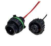 ANNBCDL Connettore del sensore di Temperatura da 2,5 mm Presa Forza della Trasmissione Rallentatore Idraulico Spina induttiva Pressostato con Cavo 15 cm(2P Wire,5 Sets)