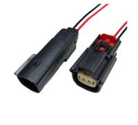 ANNBCDL Connettore Impermeabile for Cablaggio Auto da 15 cm Adatto for fanali Posteriori 1,5 mm 2/3/4/6/8/10/12/16/20 Fori(2P Line,5 Sets)