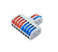 ANNBCDL Connettori compatible cavi Morsettiera Connettore rapido a innesto Collegamento cablaggio/aggancio elettrico cavo veloce e compatto(SPL-424,5pcs)