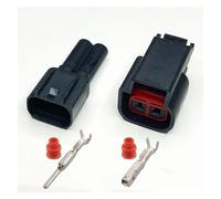ANNBCDL DJ7023C-1.5 Connettore a 2 Pin Spina avvisatore Acustico di Controllo Centrale 2p Cablaggio iniettore Carburante Guaina Presa Maschio e Femmina(24F,5sets)