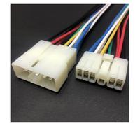 ANNBCDL Dj7072-3 Connettore Cablaggio Automatico Maschio e Femmina Butt Plug 5 7 9 17 Pin Adattatore for Moto Presa Cavo Lunghezza 15 cm(11p Strip Line,5sets)