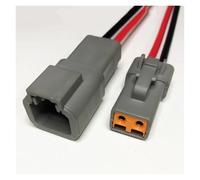 ANNBCDL DTP04-2p Connettore Cablaggio Automobile 2p4p6p Presa Impermeabile sigillata Lunghezza Linea 15 cm(2p Strip Line,5sets)