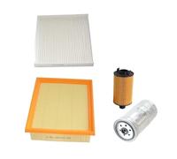 ANNBCDL / filtri da 4 pezzi compatibile con MAXUS G10 Plus 1.9TDI-Diesel 2017-2020 MPV Accessori A/C Cabina Motore Aria Carburante Olio Filtro C00065836