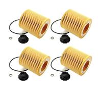 ANNBCDL Filtro olio 11427953125 compatibile 1 (F20) 3 Touring (F31) 5 (F10) (F11) X1 (E84) X5 X4 Z4 11427640862 11428683204(4 Pcs)