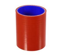 ANNBCDL ID 40mm-127mm OD 49mm-135mm Tubo riduttore dritto flessibile in silicone Giunto tubo intercooler Riduttore/aspirazione rinforzato(127mm ID Red)