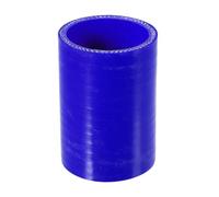 ANNBCDL ID 40mm-127mm OD 49mm-135mm Tubo riduttore dritto flessibile in silicone Giunto tubo intercooler Riduttore/aspirazione rinforzato(83mm ID Blue)
