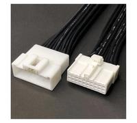 ANNBCDL Presa Audio for Lettore CD berlina da 1,2 mm Connettore for Cablaggio Maschio e Femmina 12/16/20 Fori MG610363 con Lunghezza 15 cm(20p Strip Line,5sets)