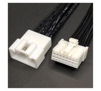 ANNBCDL Presa Audio for Lettore CD berlina da 1,2 mm Connettore for Cablaggio Maschio e Femmina 12/16/20 Fori MG610363 con Lunghezza 15 cm(16p Strip Line,5sets)