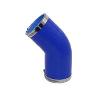 ANNBCDL Silicone Tubing Hose Connector Intercooler Turbo Intake Pipe Coupler 45 Degrees Multiple Sizes Blue(57MM-63MM)