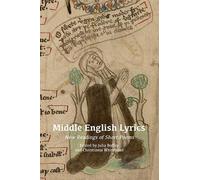 Anne Baden-Daintree Middle English Lyrics (Copertina rigida)