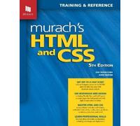 Anne Boehm Zak Ruvalcaba Murach's HTML and CSS (5th Edition) (Tascabile)