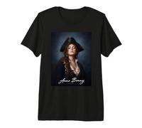 Anne Bonny Pirata Caraibica Maglietta Premium