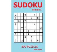 Anne Brown Sudoko Puzzle Book Volume 1 (Tascabile)