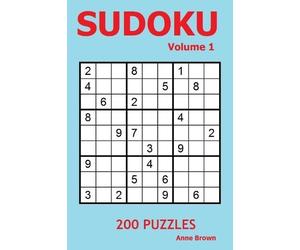 Anne Brown Sudoko Puzzle Book Volume 1 (Tascabile)