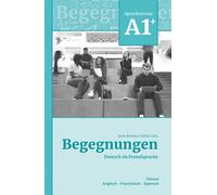 Anne Buscha Szi Begegnungen Deutsch als Fremdsprache A1+: Glossar: E (Tascabile)