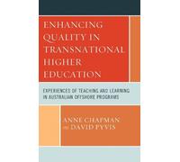 Anne Chapman Dav Enhancing Quality in Transnational Higher E (Copertina rigida)
