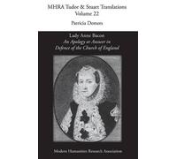 Anne Cooke Baco An Apology or Answer in Defence of The Churc (Copertina rigida)