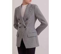 Anne Fontaine Chess Veste Black/white Taglia: 38 | Blazers Outlet | Donna | Nero