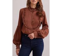 Anne Fontaine Craft Chemise Chocolate Taglia: 38 | Magliette intime Outlet | Donna | Marrone