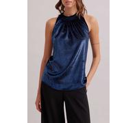 Anne Fontaine Pleiade Blouse Dark Navy Taglia: 40 | Canottiere Outlet | Donna | Blu