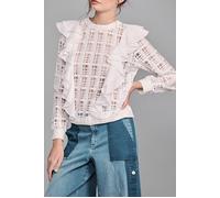 Anne Fontaine Vania-p20 White Taglia: 38 | Maglioni a maglia Outlet | Donna | Bianco