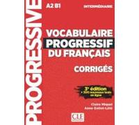 Anne Goliot-Let Vocabulaire progressif du francais: Niveau intermedi (Tascabile)