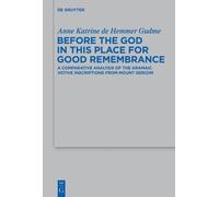 Anne Katrine de Hem Before the God in this Place for Good Re (Copertina rigida)
