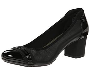 Anne Klein Abito da Donna Guardian in Pelle, Nero, 37,5 EU, Nero, 37 EU
