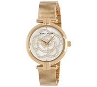 Anne Klein AK/N3102MPGB - Orologio da polso analogico al quarzo, da donna, con cinturino in acciaio INOX, Oro, Bracciale