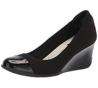 Anne Klein AK Sport Women's Taite Wedge Pump Black 8.5 M US