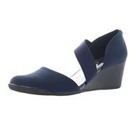 Anne Klein AK Sport Women's Tara Wedge Pump, Navy, 8.5 M US