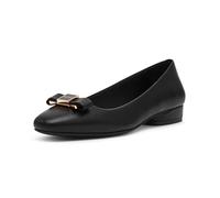 Anne Klein Ballerine Cadey Donna, Nero liscio, 38.5 EU