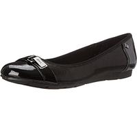 Anne Klein Ballerine da Donna Able, Nero, 36.5 EU