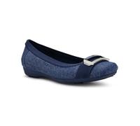 Anne Klein Ballerine da donna Uplift, classiche, senza lacci, per tutti i giorni, Denim, 36 EU