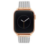 Anne Klein Bracciale a catena alla moda per Apple Watch, cinturino di ricambio sicuro, regolabile, per Apple Watch, adatto alla maggior parte dei polsi