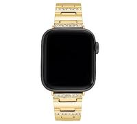 Anne Klein Braccialetto alla moda con cristalli per Apple Watch, Oro, 38/40/41mm, WK/1050GPGP38