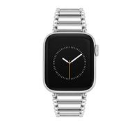 Anne Klein Cinturino alla moda per Apple Watch, sicuro, regolabile, cinturino di ricambio per Apple Watch, si adatta alla maggior parte dei polsi, Argento, 42mm (Series 10) & 38/40/41mm, WK/1069SVSV38