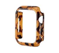 Anne Klein Cinturino da donna smaltato e metallo alla moda per Apple Watch sicuro, regolabile, ricambio per Apple Watch, si adatta alla maggior parte dei polsi, Marrone tartarugato, 44mm, moderno