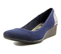Anne Klein Décolleté Wisher con Zeppa, Navy, 39 EU
